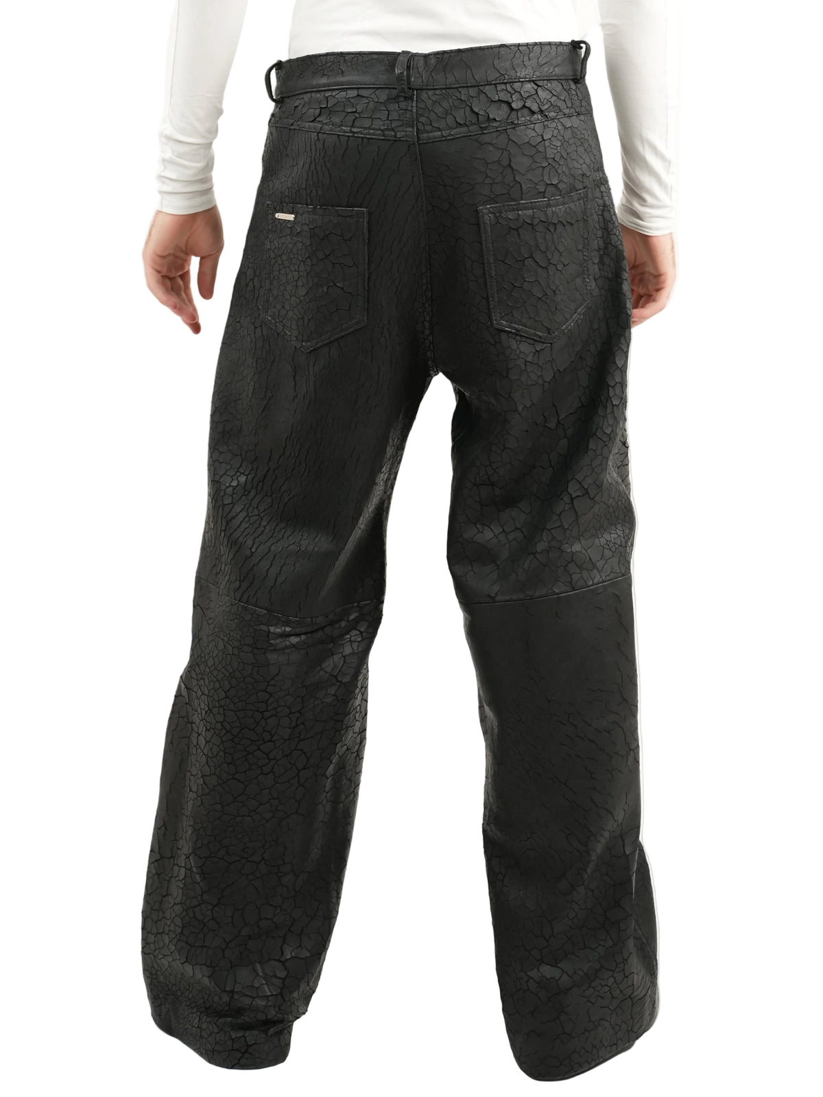 CREPA LEATHER PANTS