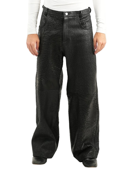 CREPA LEATHER PANTS