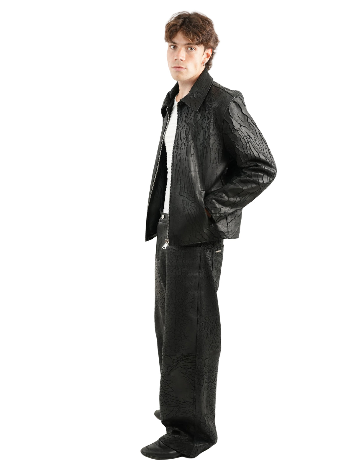 CREPA LEATHER JACKET