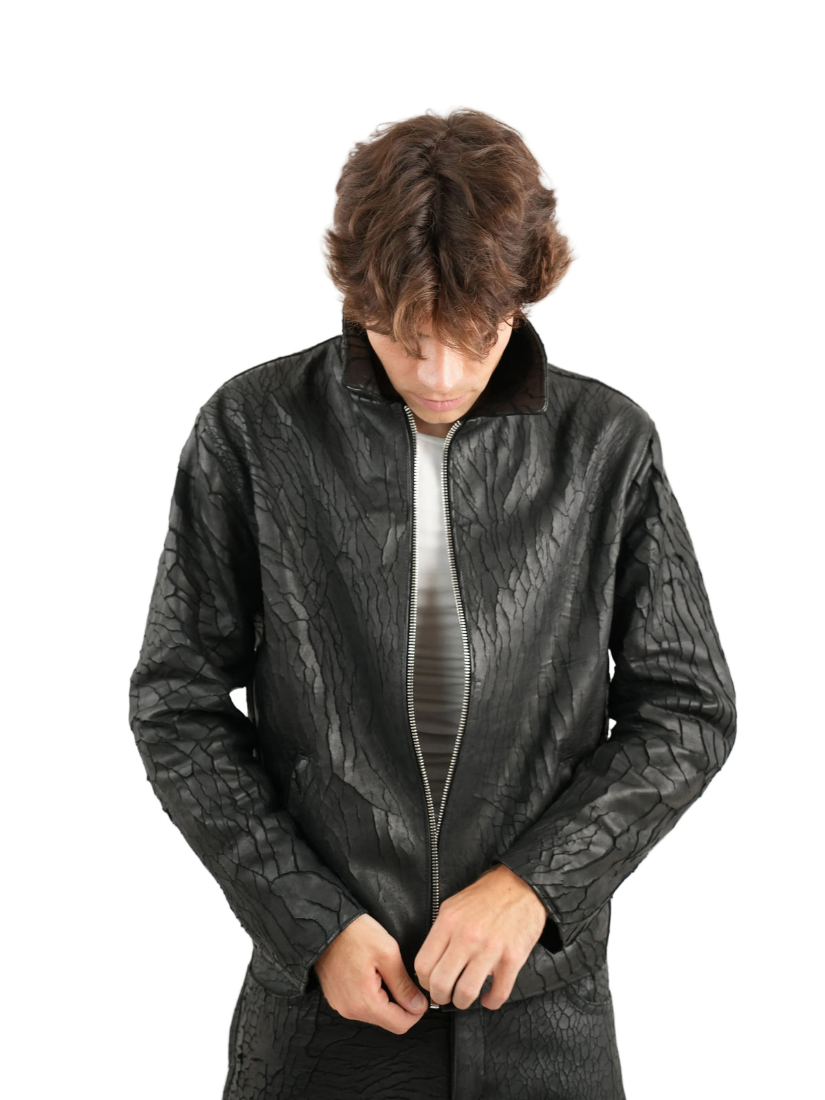 CREPA LEATHER JACKET