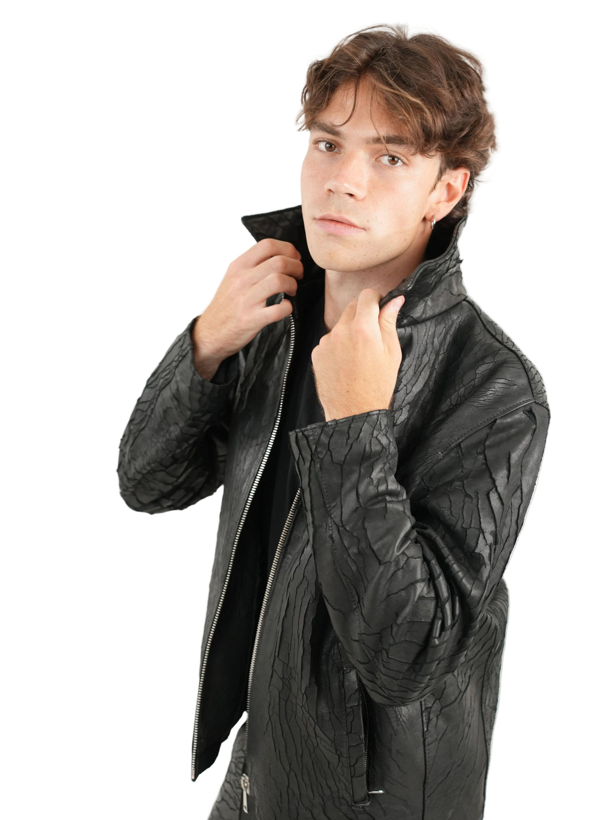 CREPA LEATHER JACKET