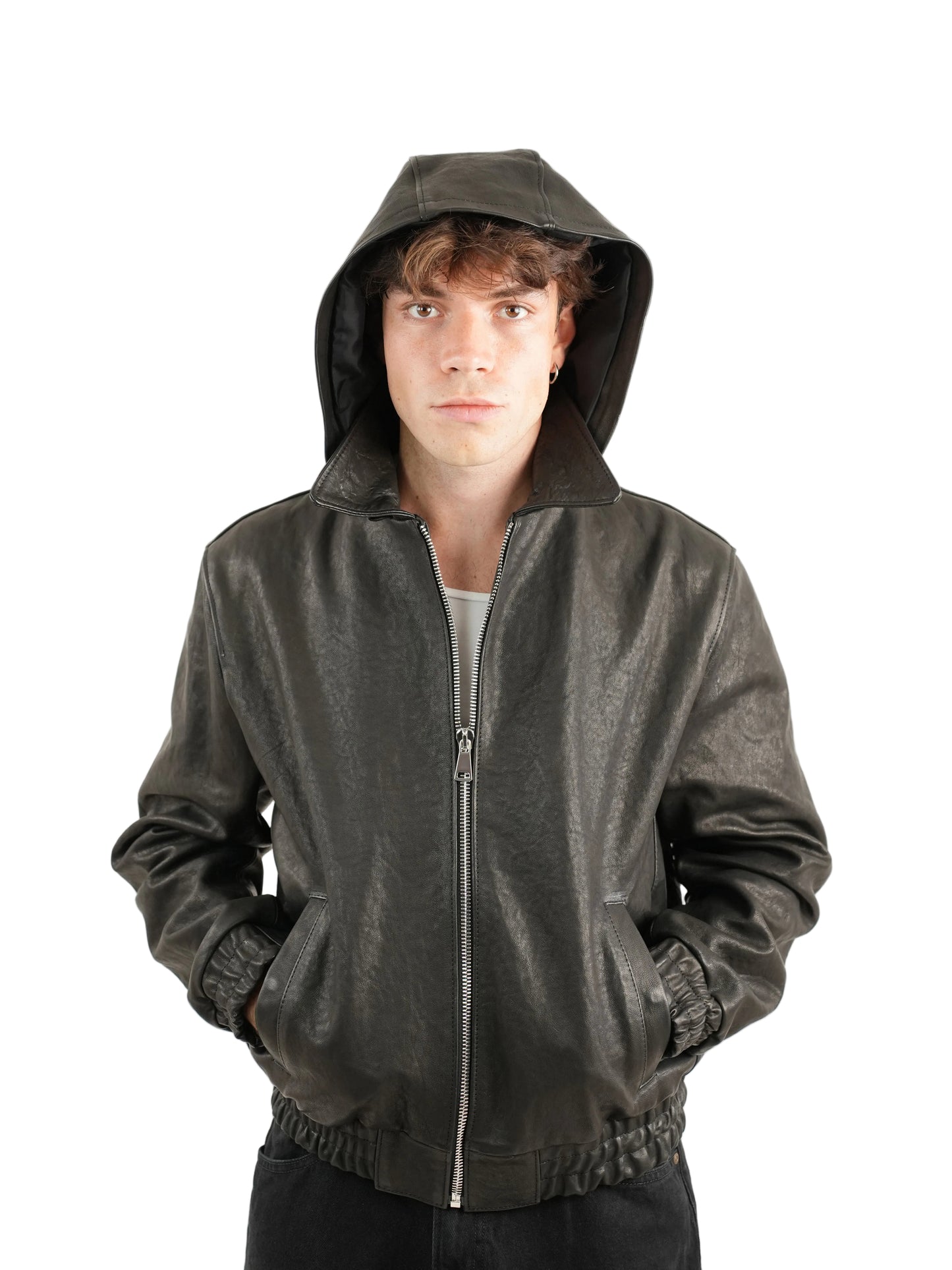 CRATERE LEATHER JACKET