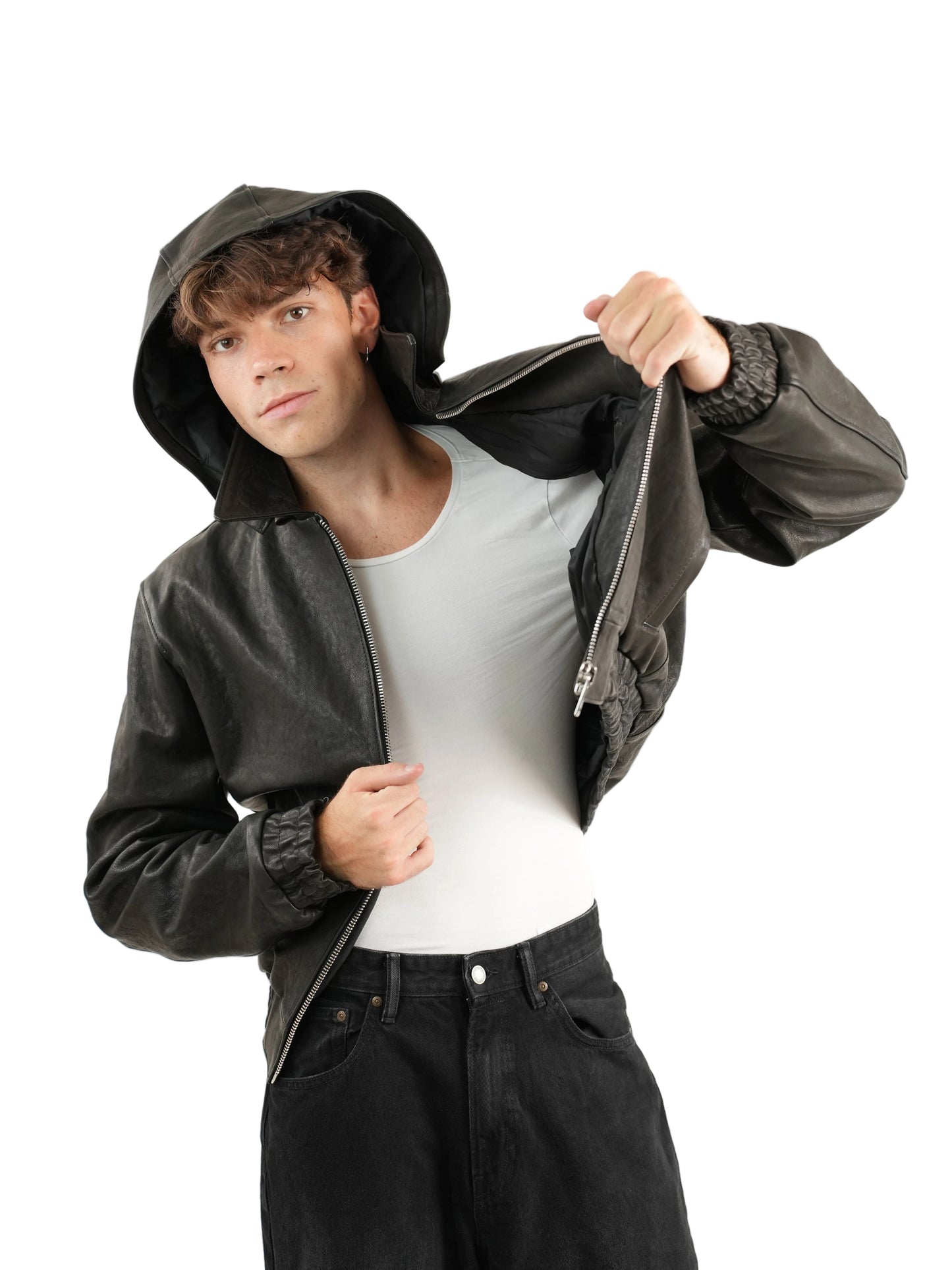 CRATERE LEATHER JACKET