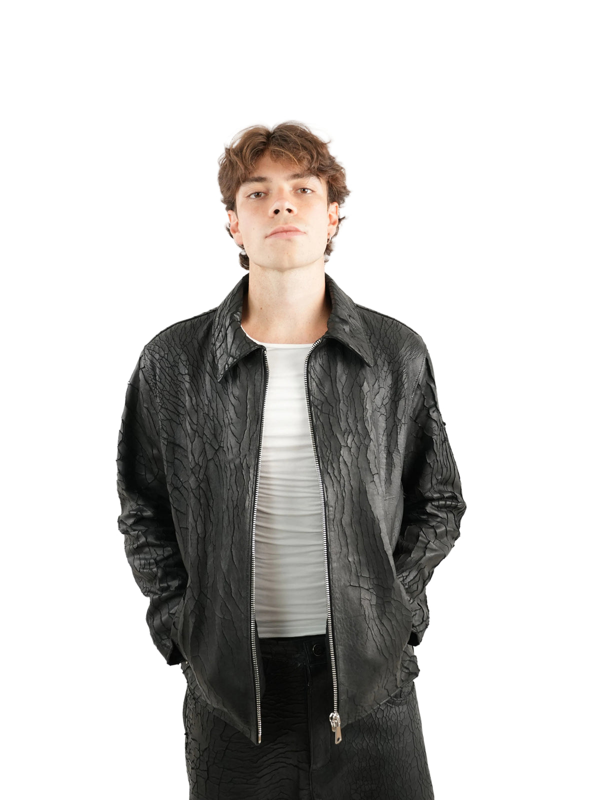CREPA LEATHER JACKET