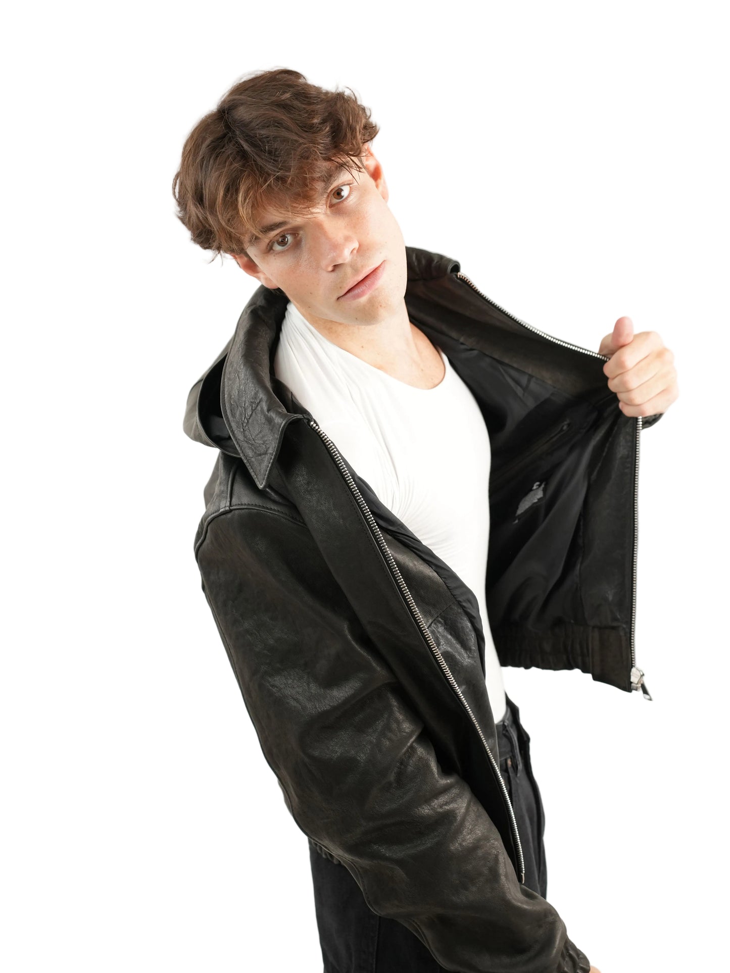 CRATERE LEATHER JACKET