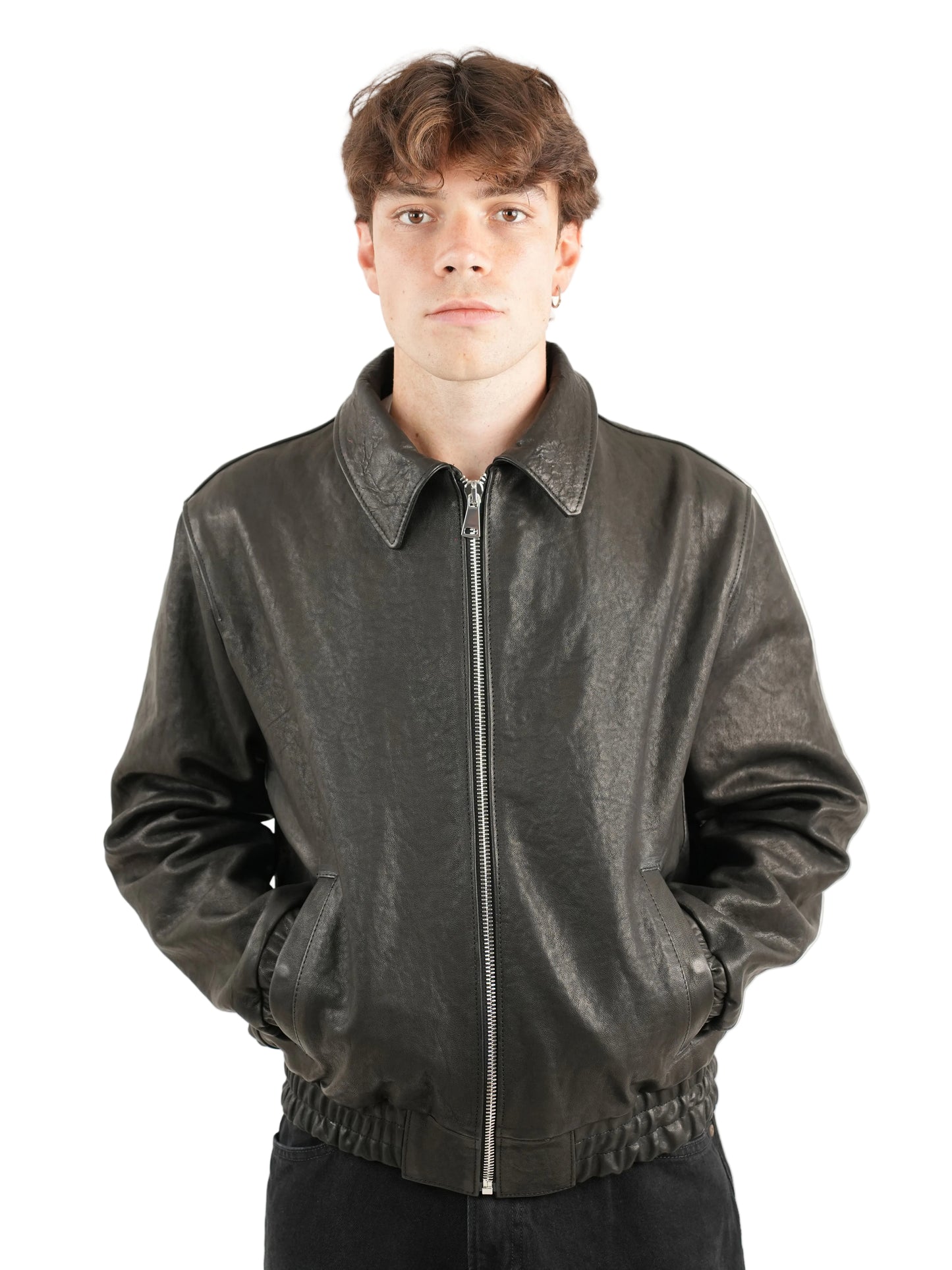 CRATERE LEATHER JACKET