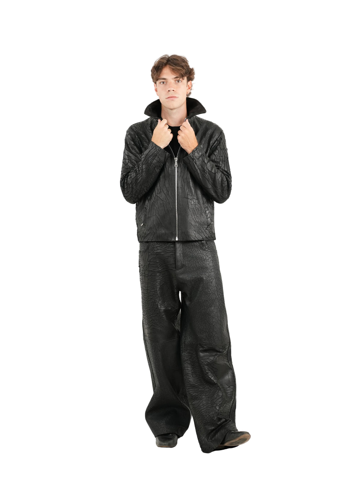 CREPA LEATHER JACKET