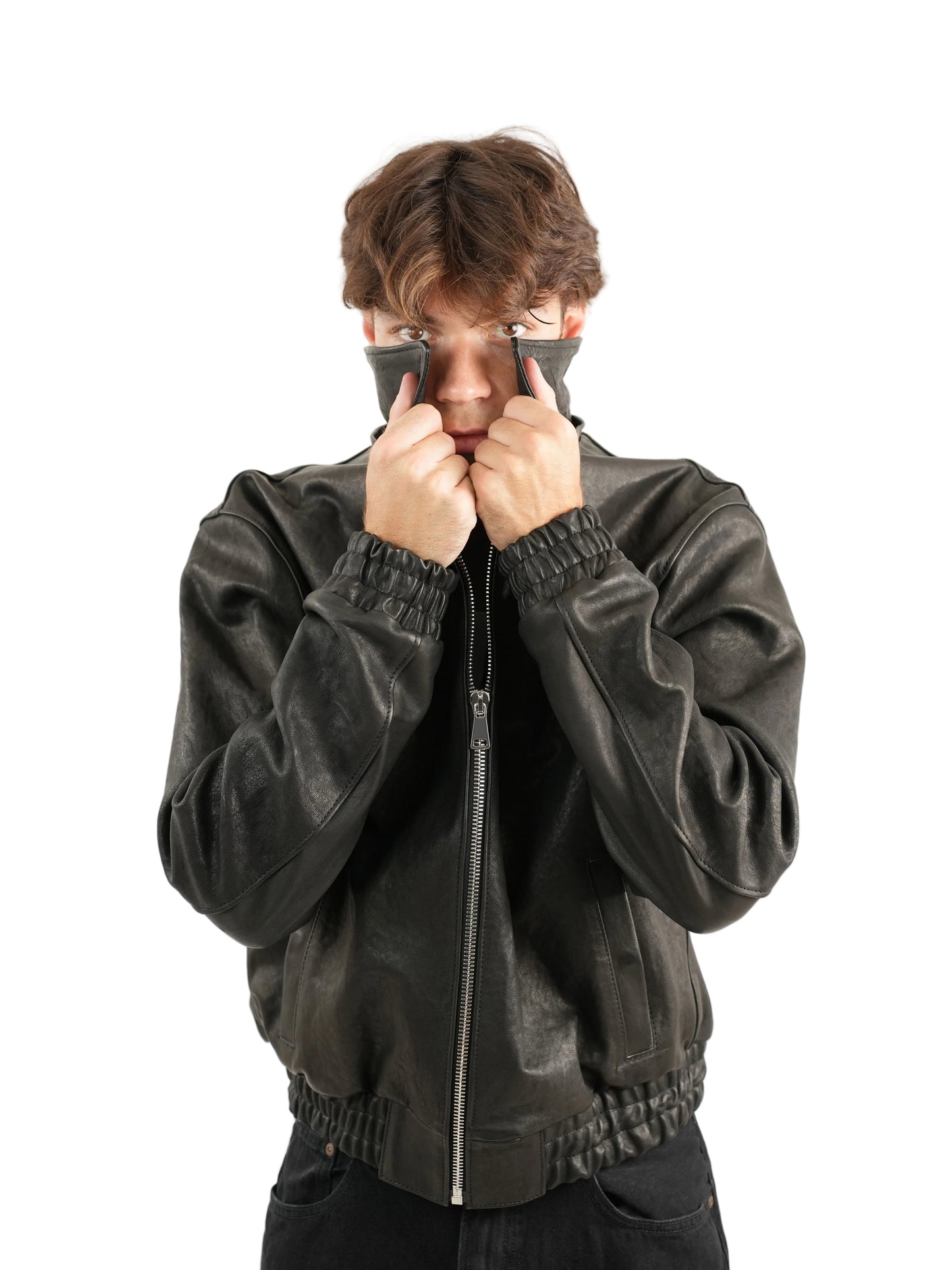 CRATERE LEATHER JACKET