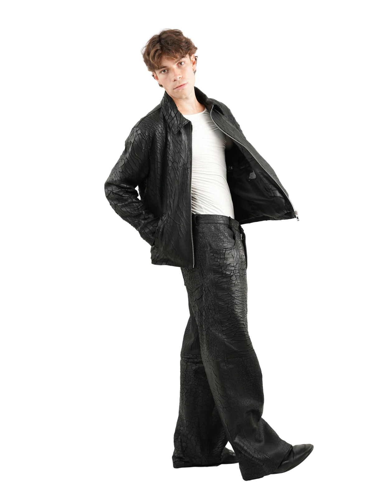 CREPA LEATHER JACKET