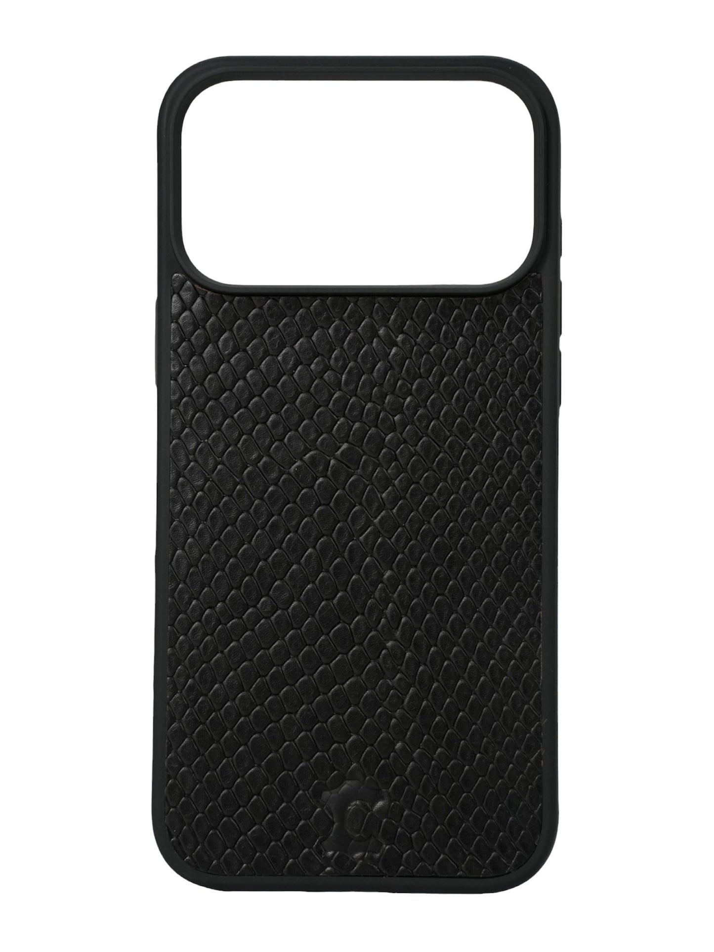 SERPENTE NERO - COVER IN VERA PELLE