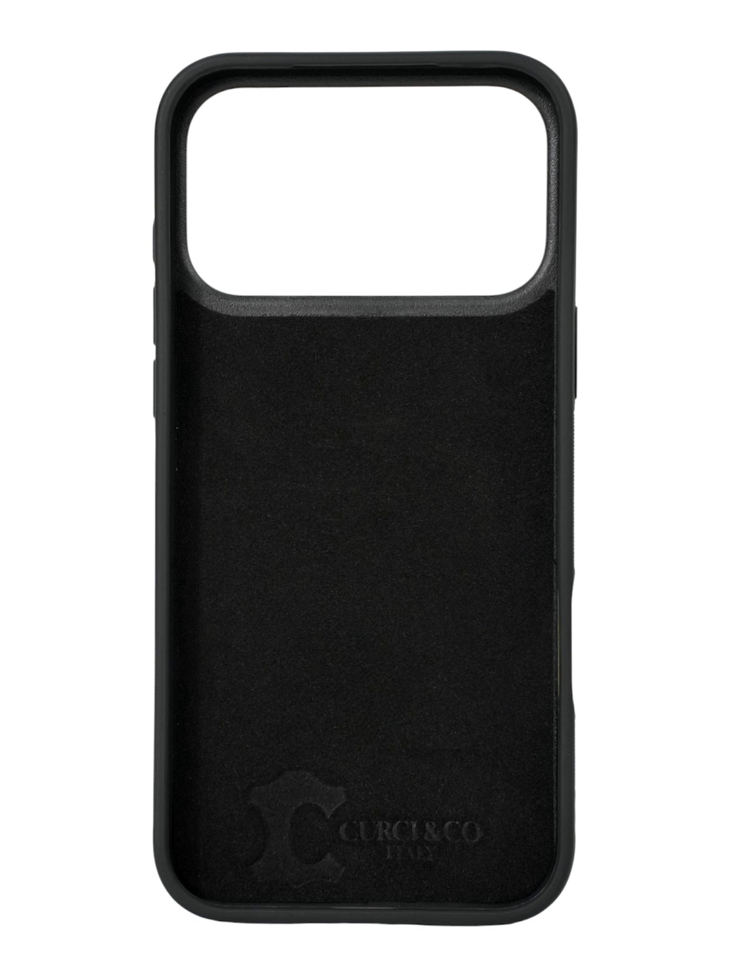 COCCODRILLO NERO - COVER IN VERA PELLE