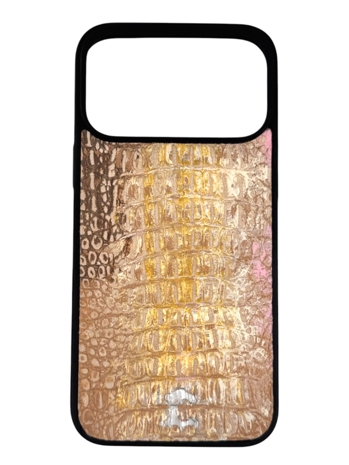 COCCODRILLO TAMPONATO - COVER IN VERA PELLE