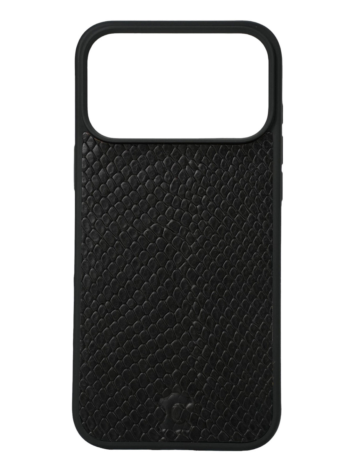 SERPENTE NERO - COVER IN VERA PELLE